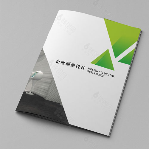 郑州简洁大气企业画册设计印刷